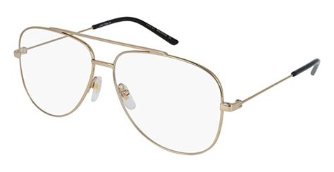 Gucci™ GG0442O 003 60 Gold Eyeglasses 